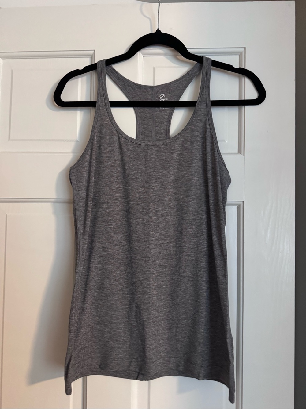 GapFit Women's Gray Racerback Tank Top